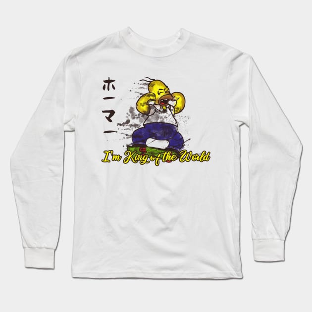I'm King of The World Long Sleeve T-Shirt by rodmarck